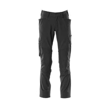 Calças, bolsos nos joelhos, calças ULTIMATE STRETCH, pretas