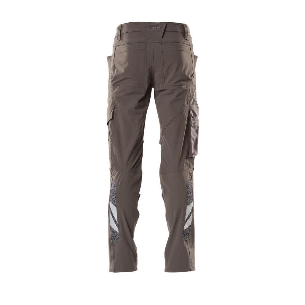 Calças, bolsos nos joelhos, calças ULTIMATE STRETCH, antracite escuro