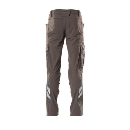 Calças, bolsos nos joelhos, calças ULTIMATE STRETCH, antracite escuro