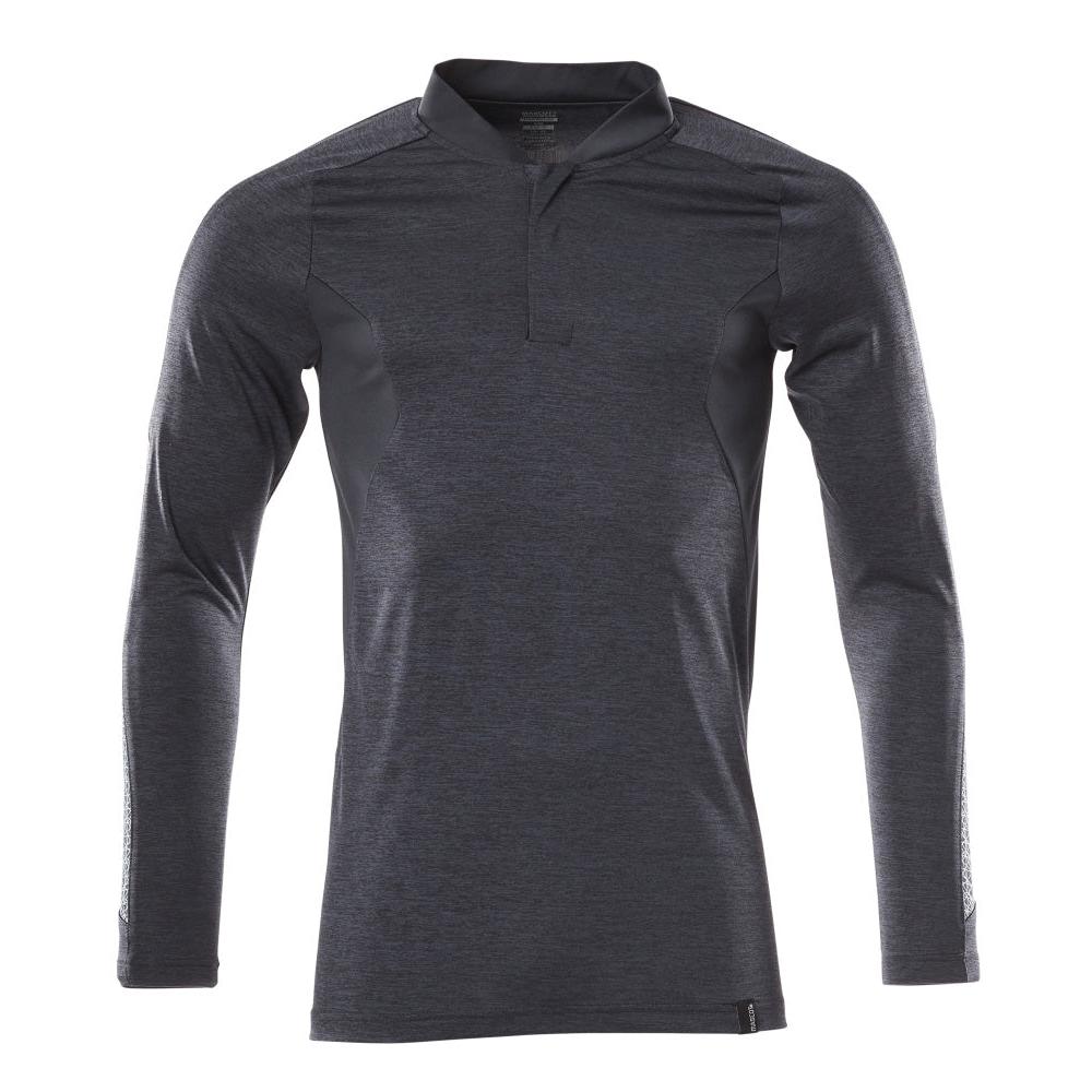Camisa pólo com COOLMAX® PRO, camisa pólo de manga comprida