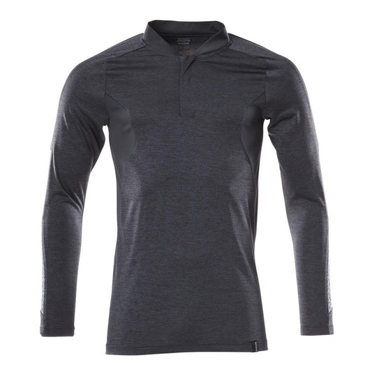 Camisa pólo com COOLMAX® PRO, camisa pólo de manga comprida