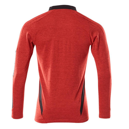 Camisa pólo com COOLMAX® PRO, camisa pólo de manga comprida