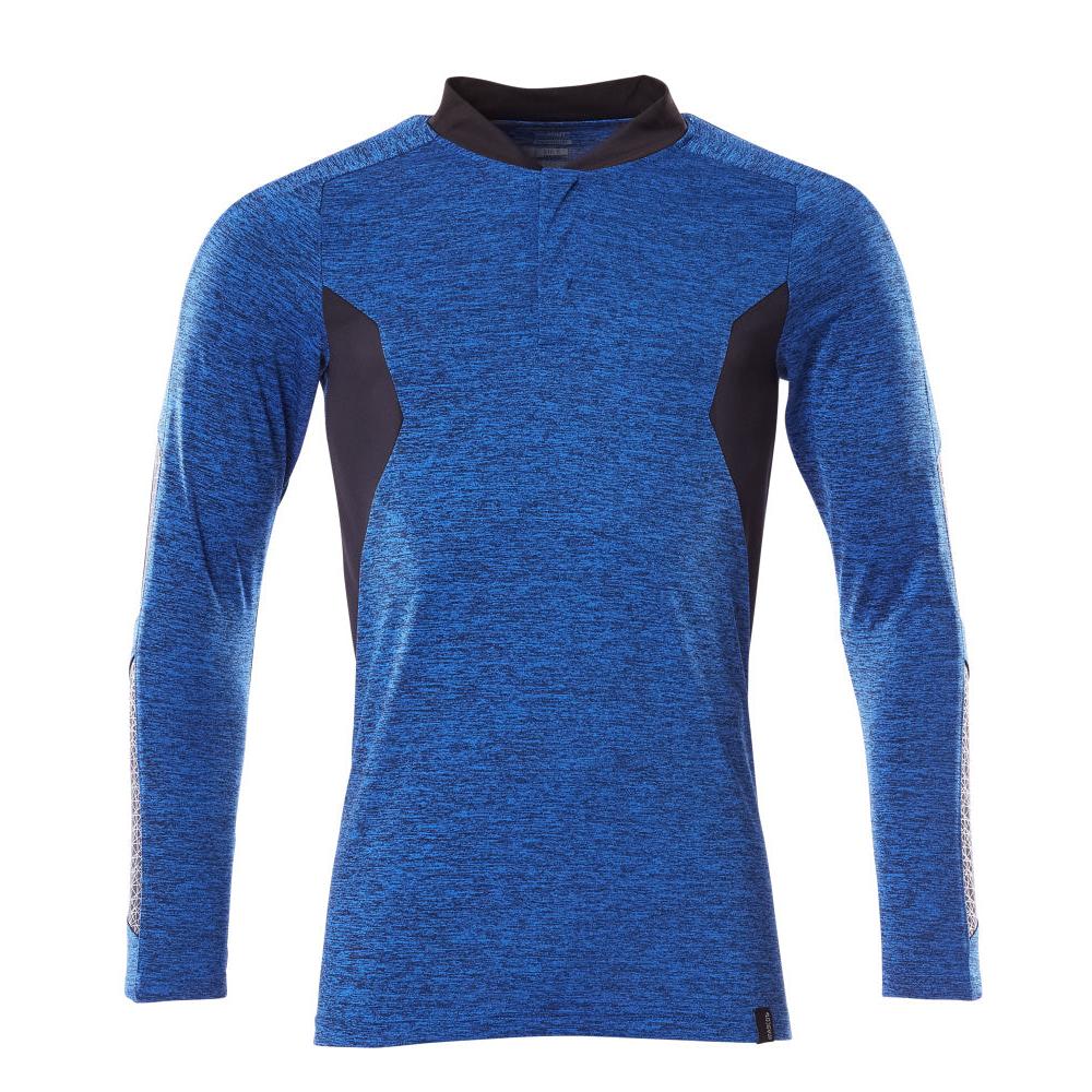 Camisa pólo com COOLMAX® PRO, camisa pólo de manga comprida