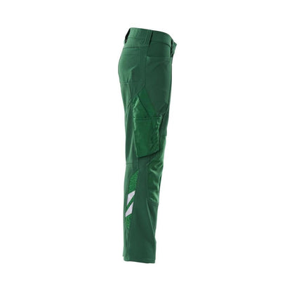 Calças femininas, PEARL, bolsos nos joelhos, calças elásticas