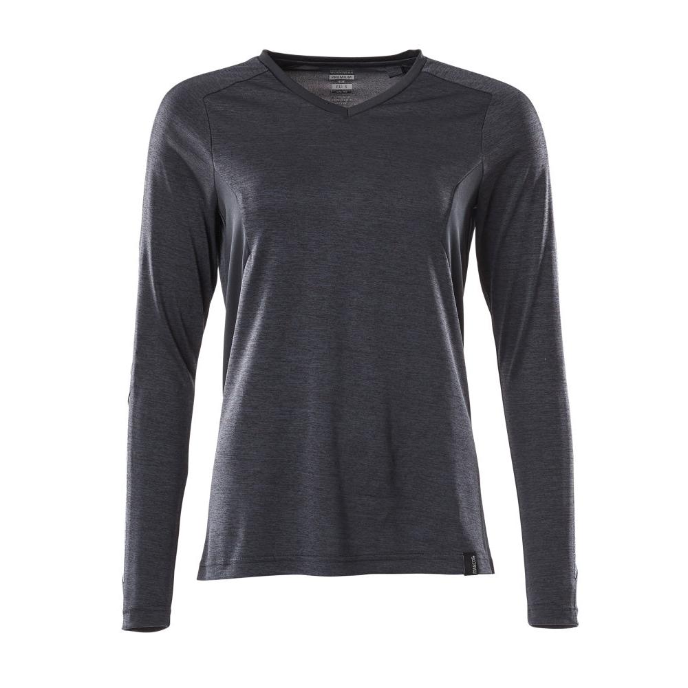 Camiseta feminina com COOLMAX®, camiseta de manga comprida