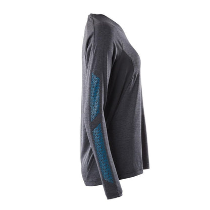 Camiseta feminina com COOLMAX®, camiseta de manga comprida