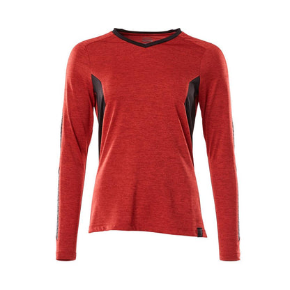 Camiseta feminina com COOLMAX®, camiseta de manga comprida