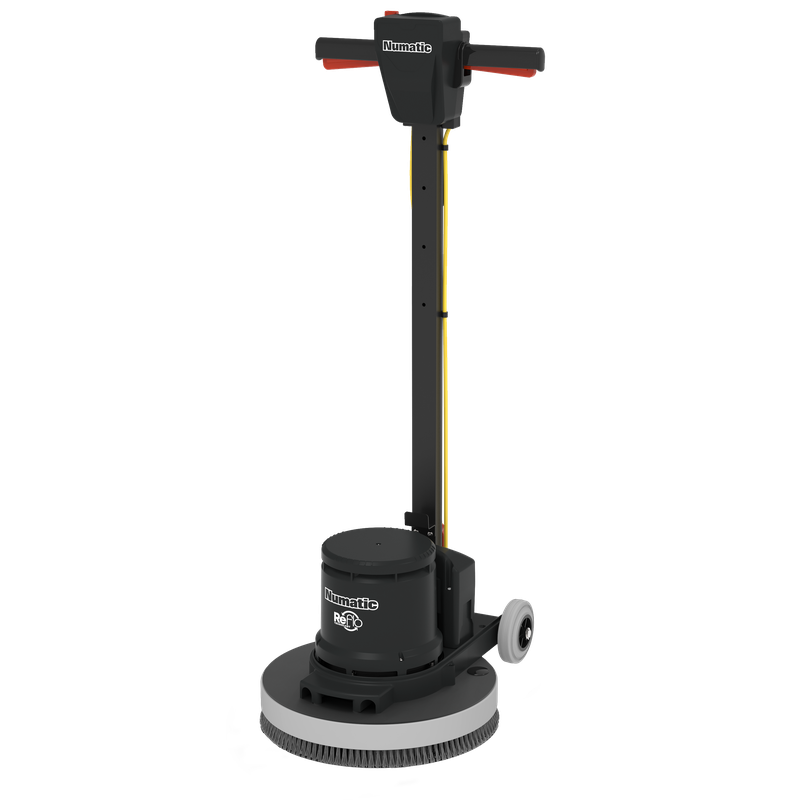 Numatic ESM conjunto máquina de disco único HFM-1515R + escova Ten-Tec, vermelha | Pacote (1 peça)