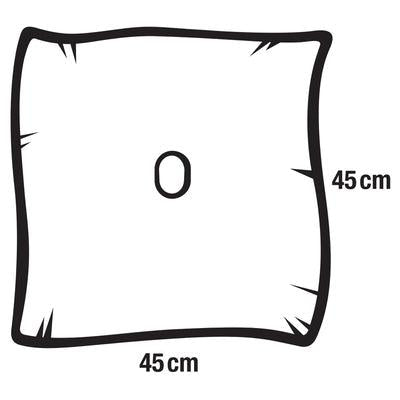 Manguito Foliodrape Elastic 45x45 5 P96St não estéril | Pacote (96 peças)