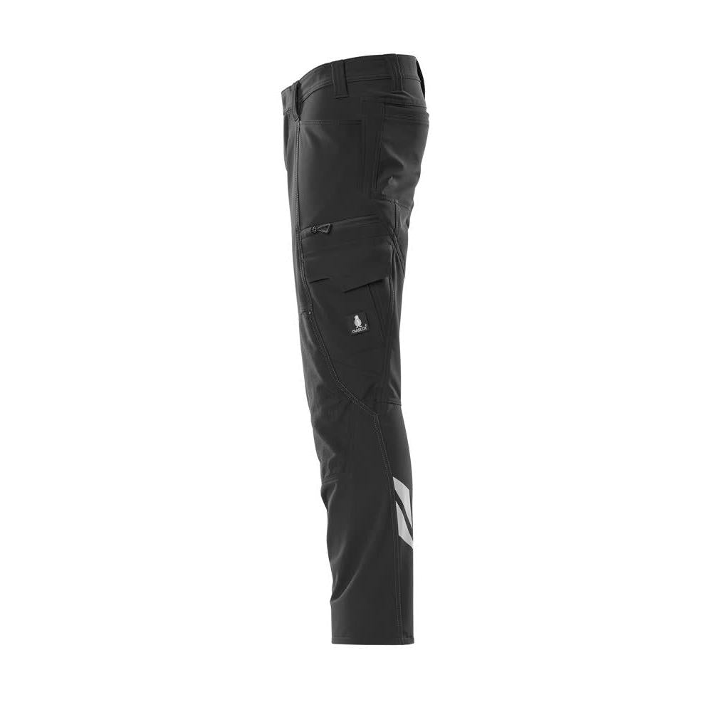 Calças, bolsos nos joelhos, calças ULTIMATE STRETCH, pretas