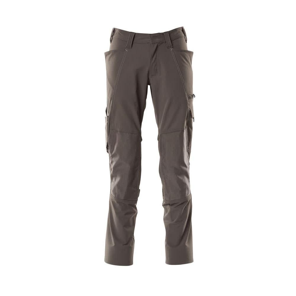 Calças, bolsos nos joelhos, calças ULTIMATE STRETCH, antracite escuro