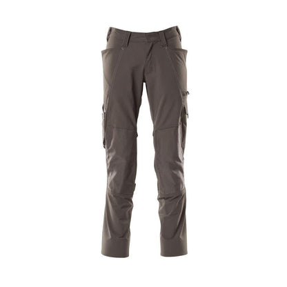 Calças, bolsos nos joelhos, calças ULTIMATE STRETCH, antracite escuro