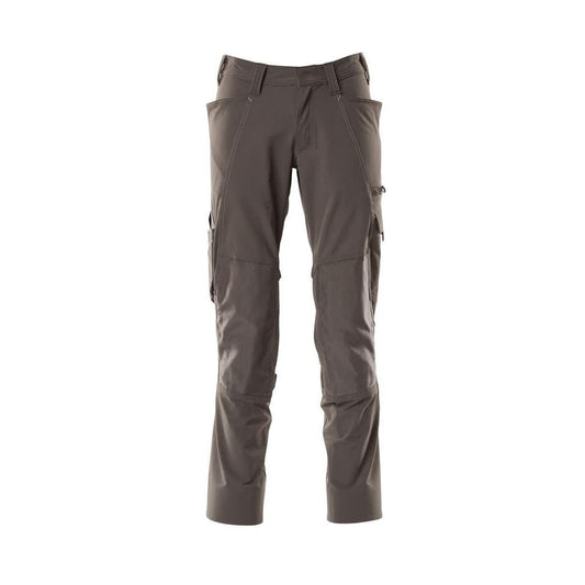 Calças, bolsos nos joelhos, calças ULTIMATE STRETCH, antracite escuro