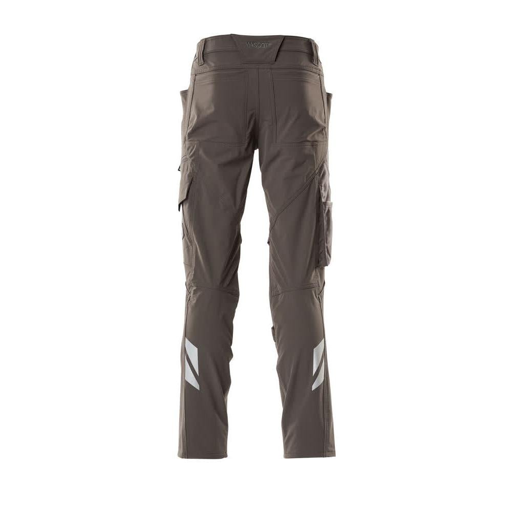 Calças, bolsos nos joelhos, calças ULTIMATE STRETCH, antracite escuro