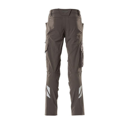 Calças, bolsos nos joelhos, calças ULTIMATE STRETCH, antracite escuro