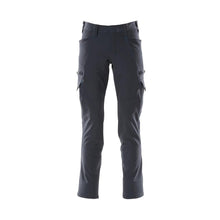 Calças, bolsos nas coxas, calças ULTIMATE STRETCH, preto-azul