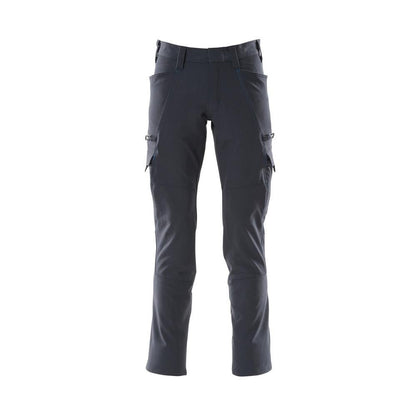 Calças, bolsos nas coxas, calças ULTIMATE STRETCH, preto-azul