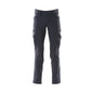 Calças, bolsos nas coxas, calças ULTIMATE STRETCH, preto-azul