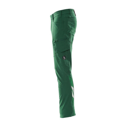 Calças, bolsos nas coxas, calças ULTIMATE STRETCH, verdes