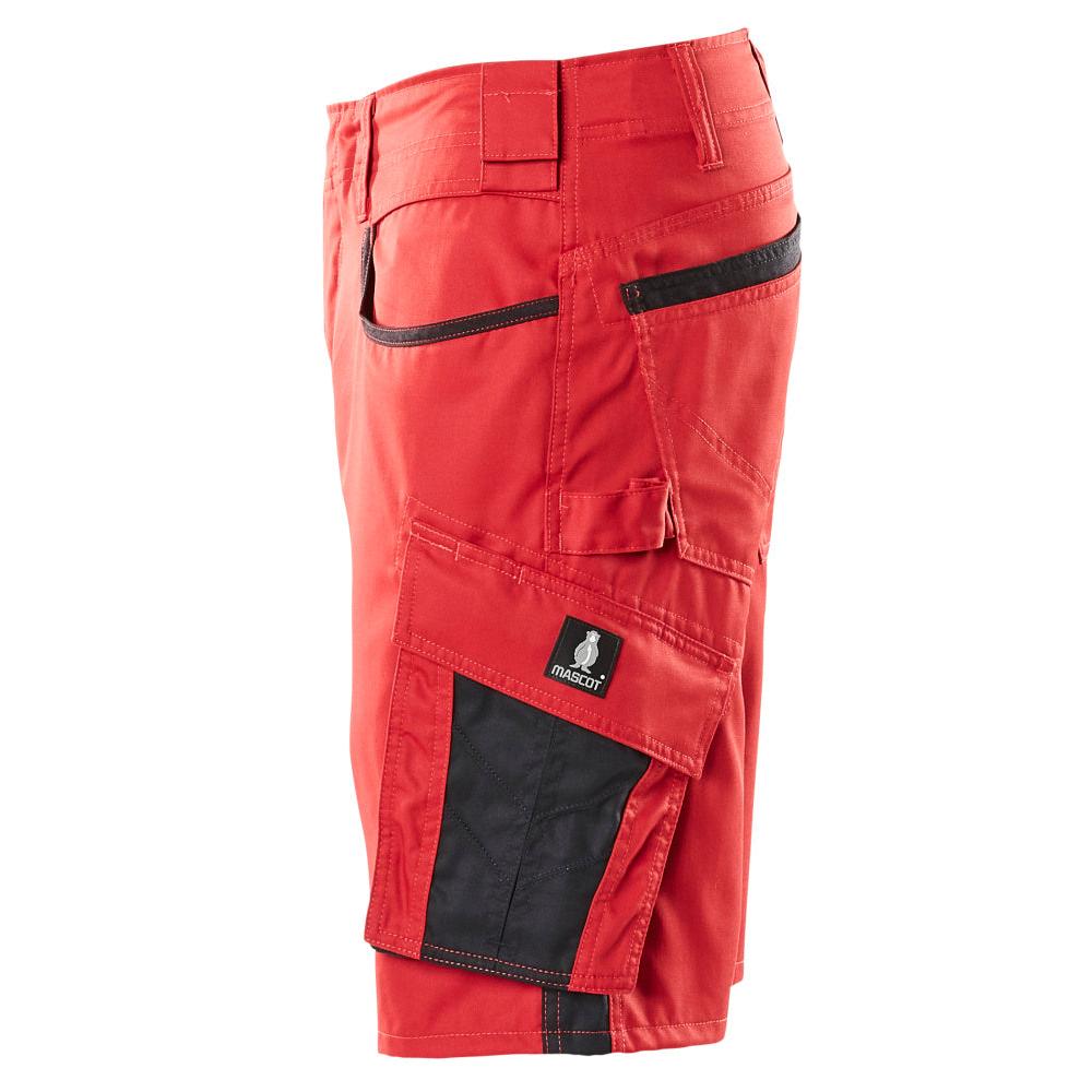 Shorts, shorts leves, vermelho/preto