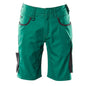 Shorts, shorts leves, verde/preto