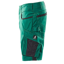 Shorts, shorts leves, verde/preto