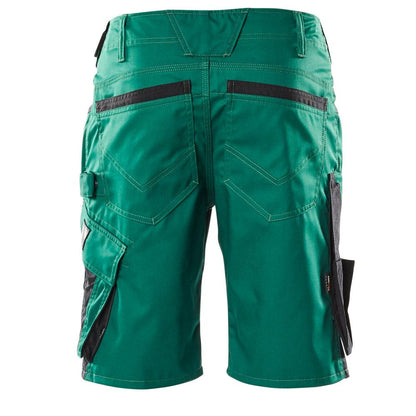 Shorts, shorts leves, verde/preto