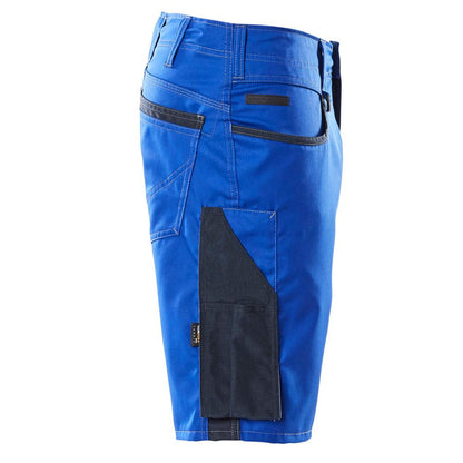 Shorts, shorts leves, azul milho/azul preto