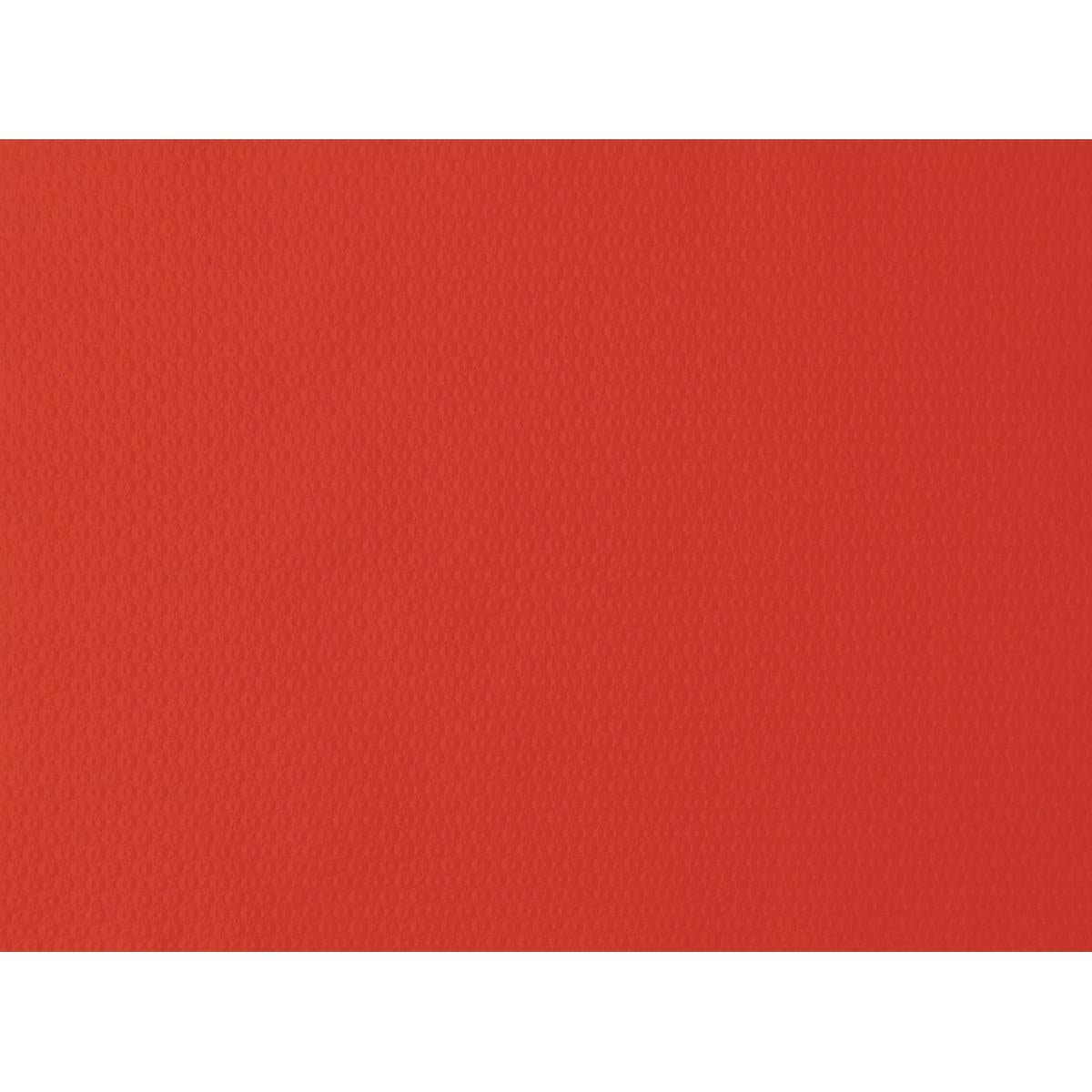 Uma visão aproximada do conjunto de mesa de papel Duni GmbH 30x40 cm em vermelho mostra uma textura fina e uma cor intensa - ideal para festas e eventos (embalagem com 500 peças).