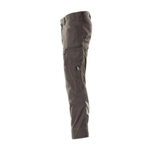Calças com bolsos nos joelhos, calças extra leves, antracite escuro