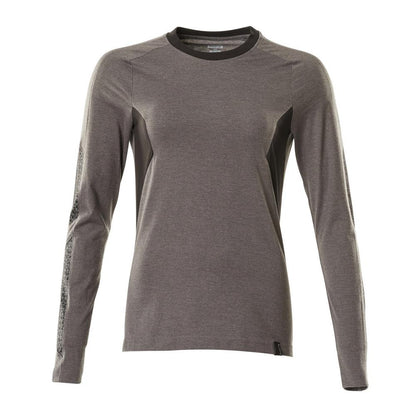 Camiseta, manga longa, camiseta feminina
