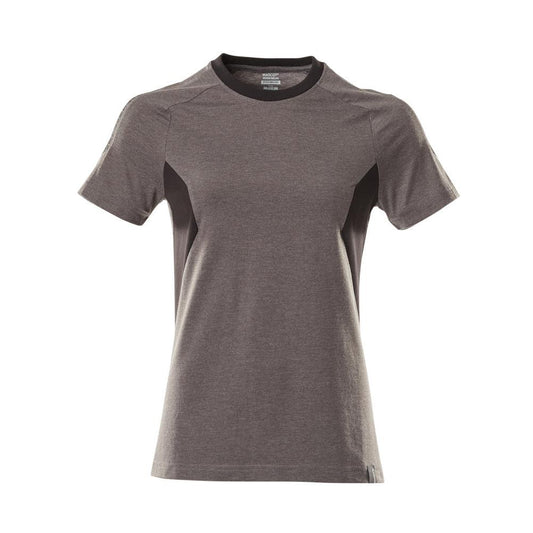 Camiseta, camiseta feminina, antracite escuro/preto