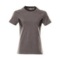 Camiseta, camiseta feminina, antracite escuro/preto