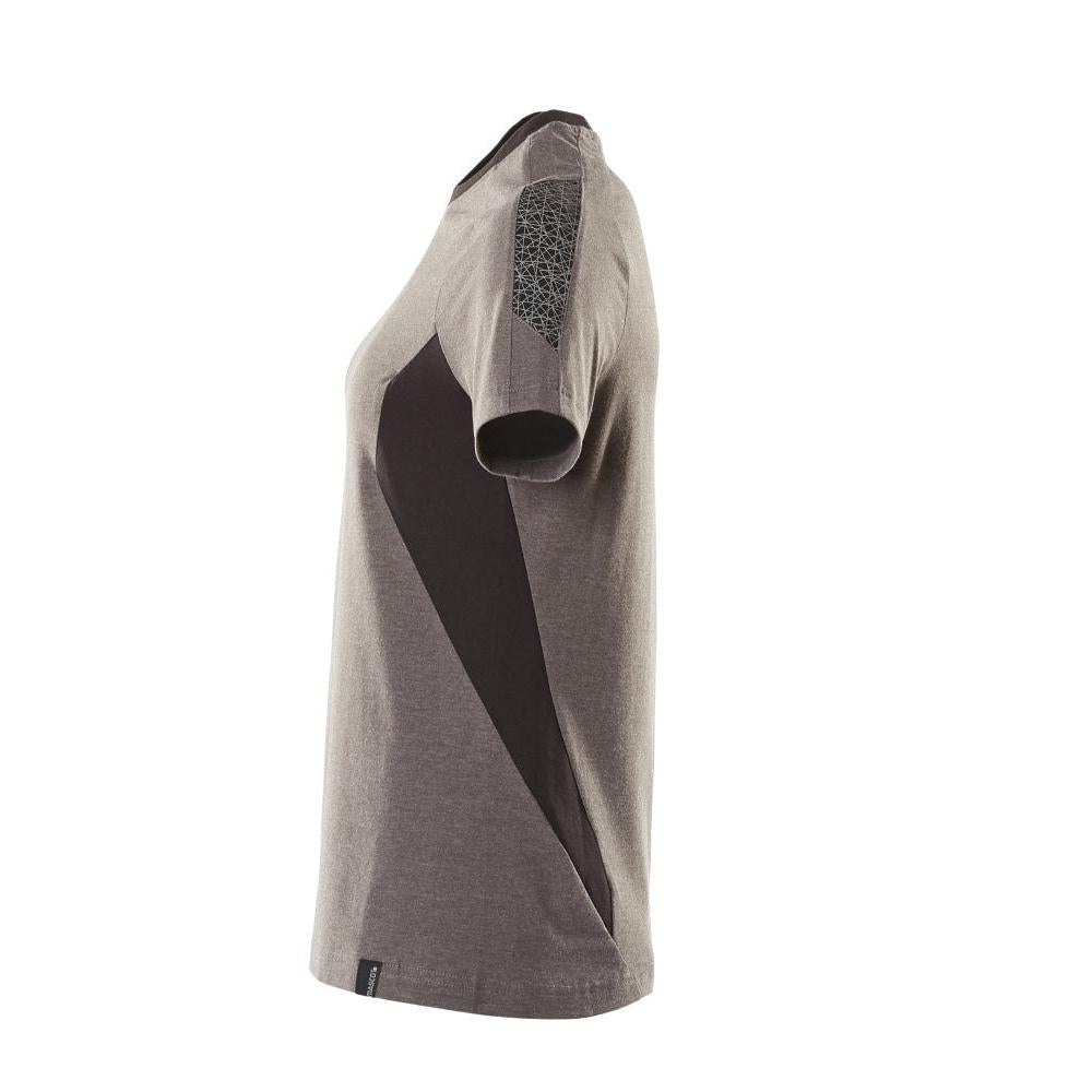 Camiseta, camiseta feminina, antracite escuro/preto