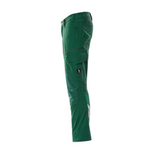 Calças, bolsos nos joelhos, calças ULTIMATE STRETCH, verdes