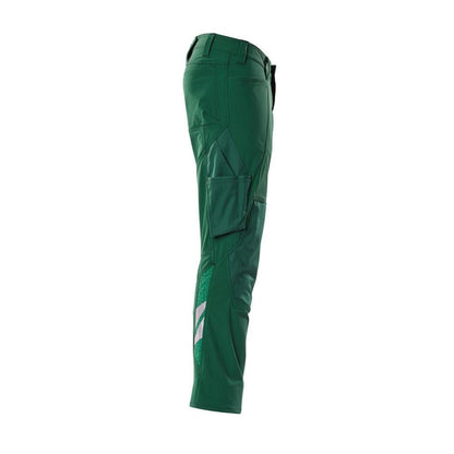 Calças, bolsos nos joelhos, calças ULTIMATE STRETCH, verdes