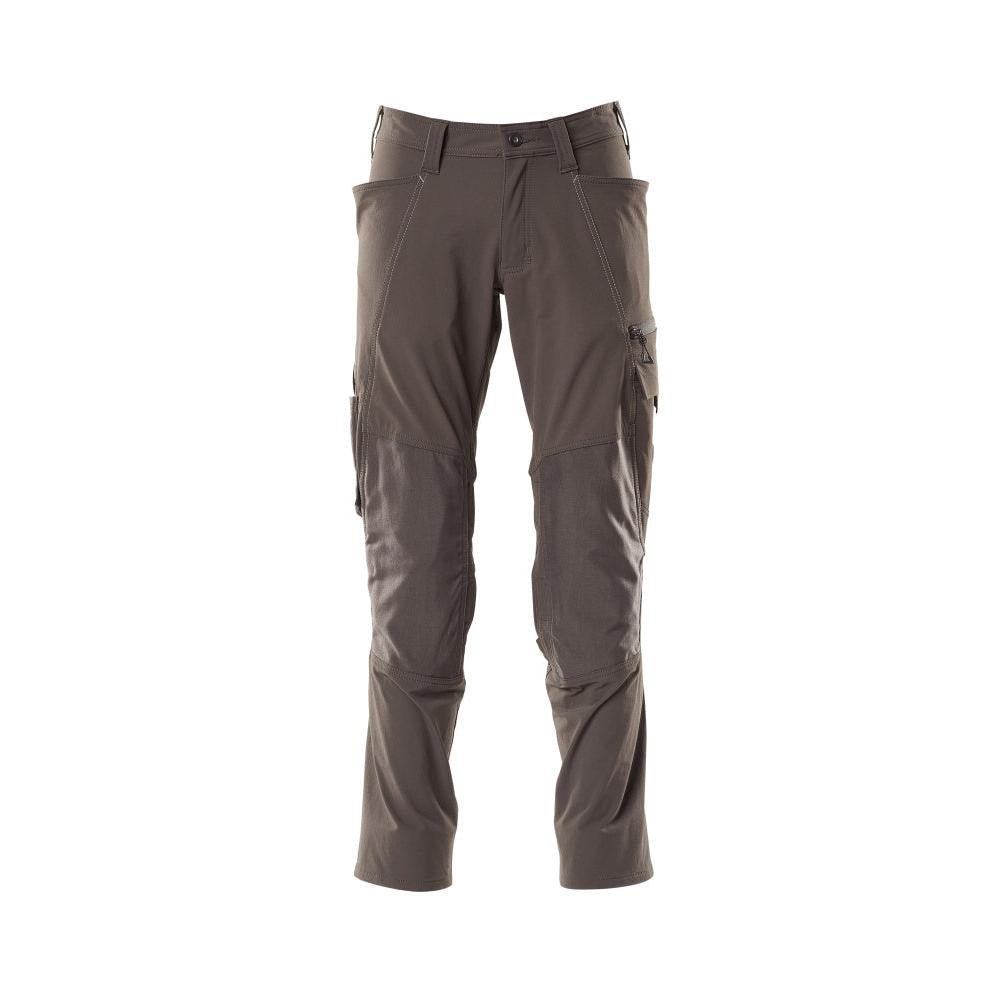 Calças, bolsos nos joelhos, calças ULTIMATE STRETCH, antracite escuro