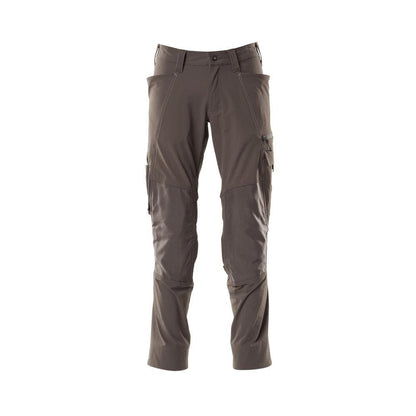 Calças, bolsos nos joelhos, calças ULTIMATE STRETCH, antracite escuro