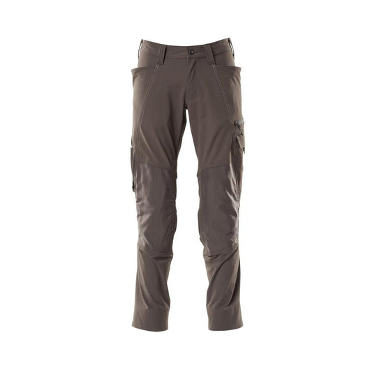 Calças, bolsos nos joelhos, calças ULTIMATE STRETCH, antracite escuro