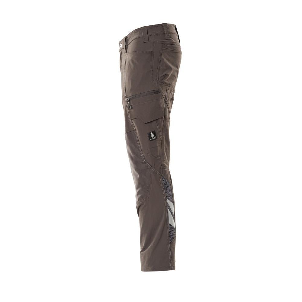 Calças, bolsos nos joelhos, calças ULTIMATE STRETCH, antracite escuro