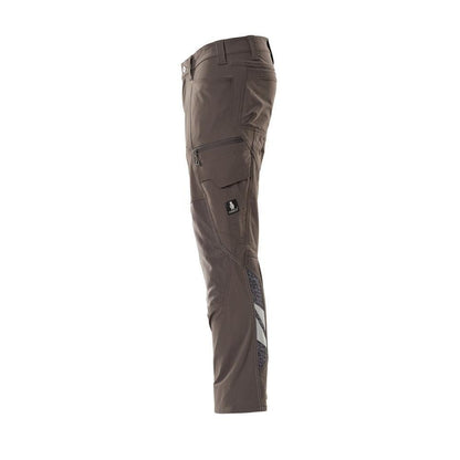 Calças, bolsos nos joelhos, calças ULTIMATE STRETCH, antracite escuro