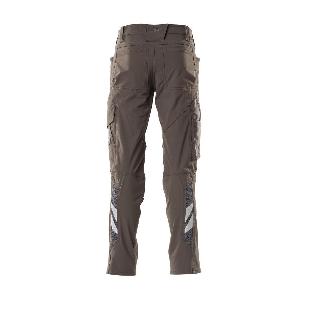 Calças, bolsos nos joelhos, calças ULTIMATE STRETCH, antracite escuro