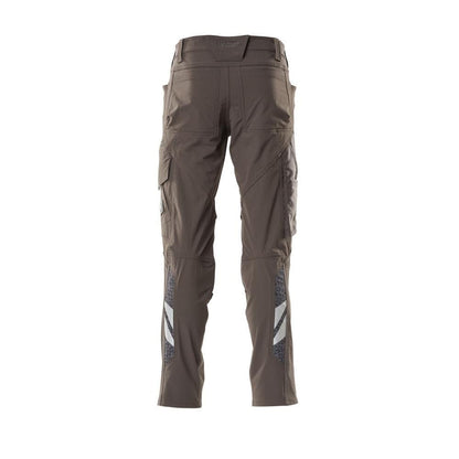 Calças, bolsos nos joelhos, calças ULTIMATE STRETCH, antracite escuro