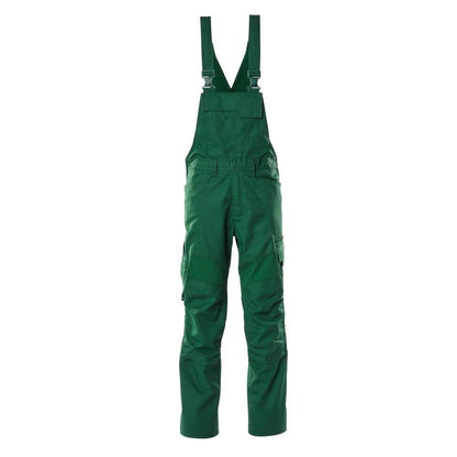 Macacão, bolsos nos joelhos, inserções elásticas Macacão, verde