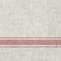 Diese 33 x 33 cm großen, 3-lagigen Zelltuchservietten der Duni GmbH in Cocina bordeaux haben einen beigen Strukturstoff mit roten Querstreifen und dem Schriftzug Duni" in roter Schrift am Rand; Packung enthält 250 Stück.