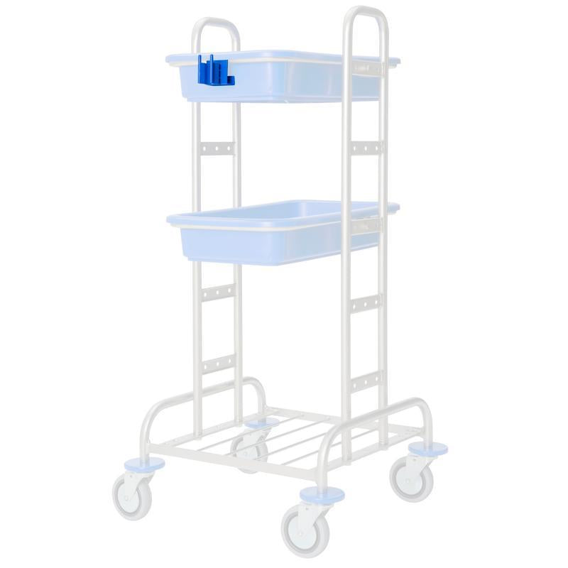 Suporte para alça VERMOP plástico antracite, 5 x 6 x 6 cm