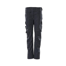 Calças, senhora, pérola, calças lisas