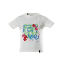 T-shirt infantil, com estampa T-shirt infantil, branca