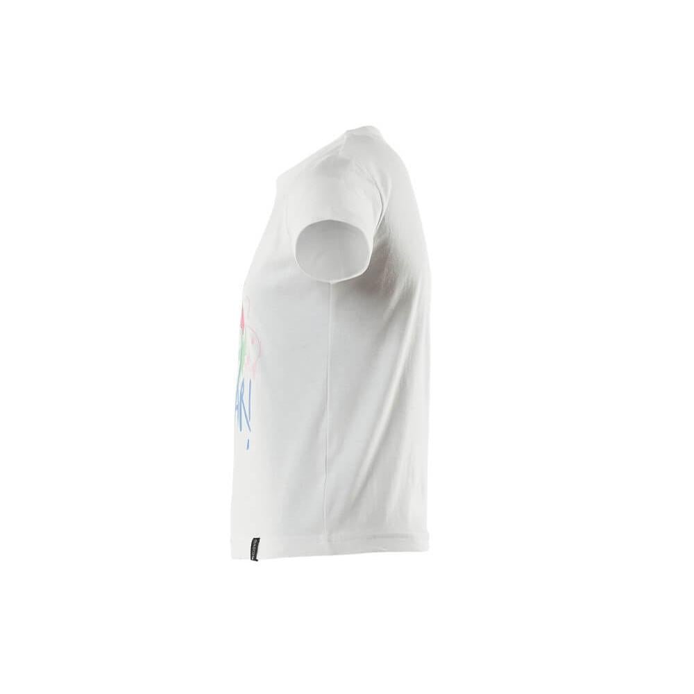 T-shirt infantil, com estampa T-shirt infantil, branca