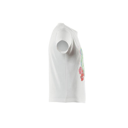 T-shirt infantil, com estampa T-shirt infantil, branca